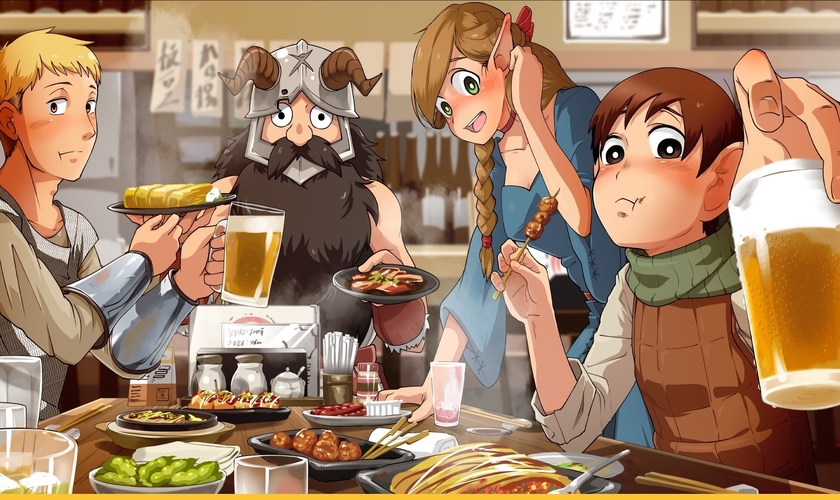 Превью 7-й серии «Dungeon Meshi»