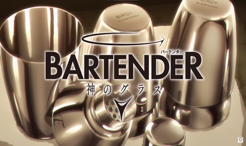 Опенинг и эндинг онгоинга «Bartender: Kami no Glass»